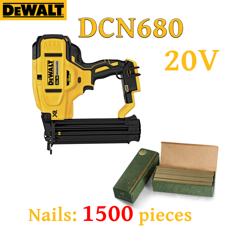 Clavadora eléctrica sin escobillas con batería de litio DEWALT DCN680 20V